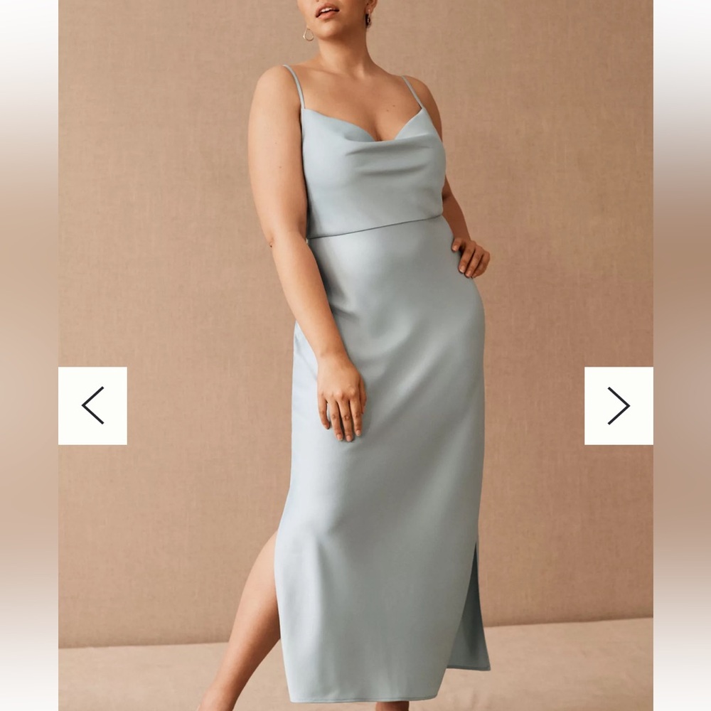 BHLDN Light Blue Maxi Dress